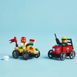Pizzalieferwagen vs. Löschauto