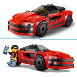 Roter Sportwagen
