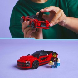 Roter Sportwagen