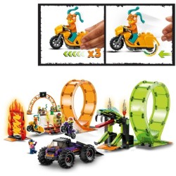 Stuntz Stuntshow-Doppellooping Set