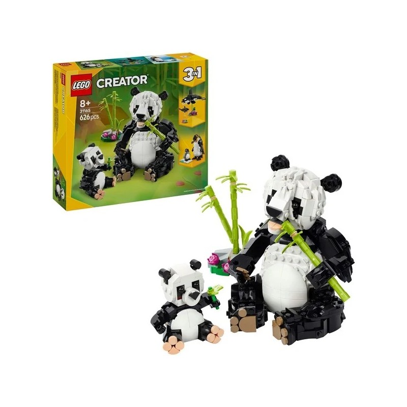 Wilde Tiere: Pandafamilie