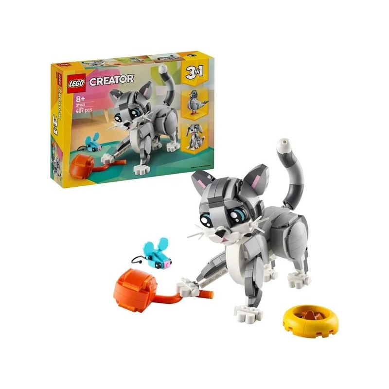 Graue Katze