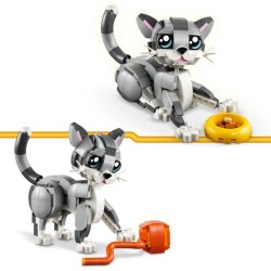 Graue Katze