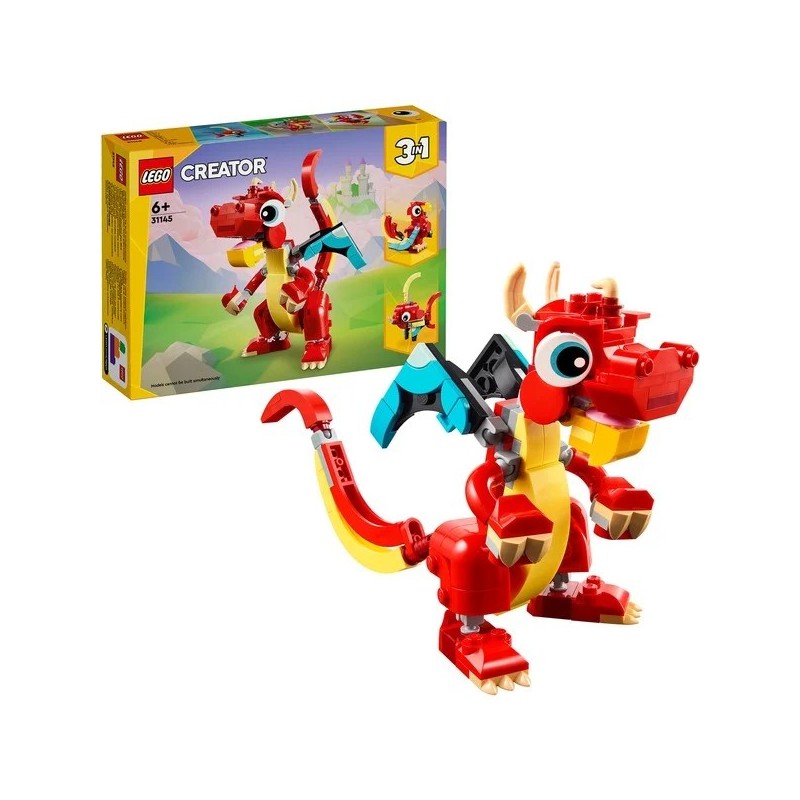 Roter Drache