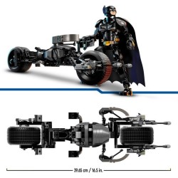 Batman Baufigur mit Batpod