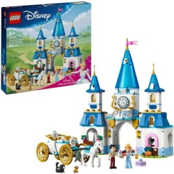 Cinderellas Schloss und Pferdekutsche