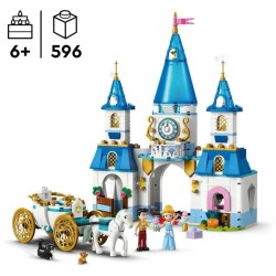 Cinderellas Schloss und Pferdekutsche