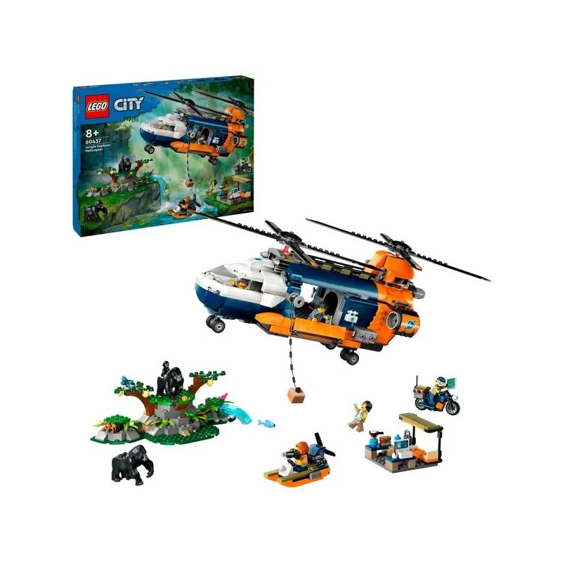 Dschungelforscher-Hubschrauber