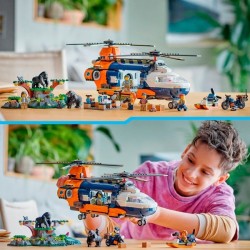 Dschungelforscher-Hubschrauber