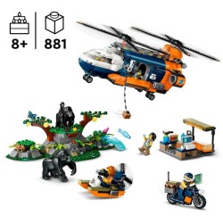 Dschungelforscher-Hubschrauber