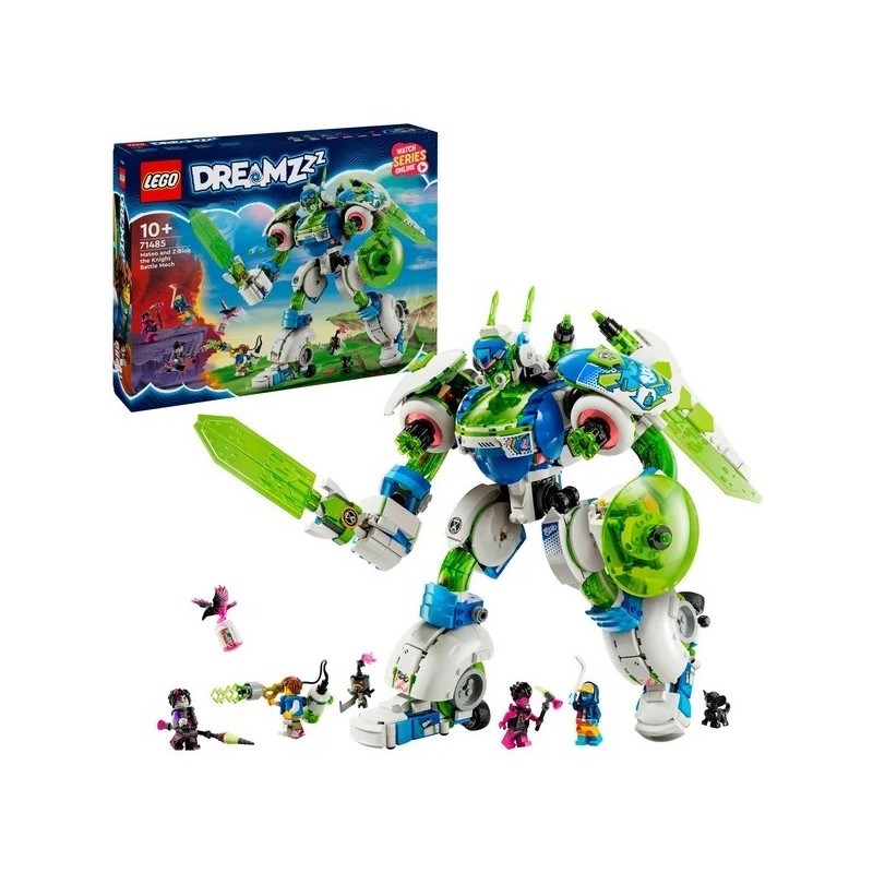 Mateo und Z-Blob der Ritter-Mech