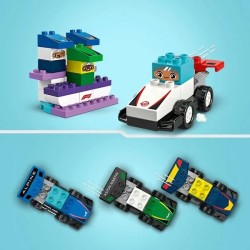 F1 Team Rennautos mit Rennfahrern