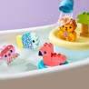 Badewannenspaß: Schwimmende Tierinsel