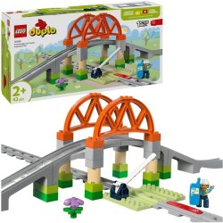 Town Eisenbahnbrücke und Schienen - Erweiterungsset