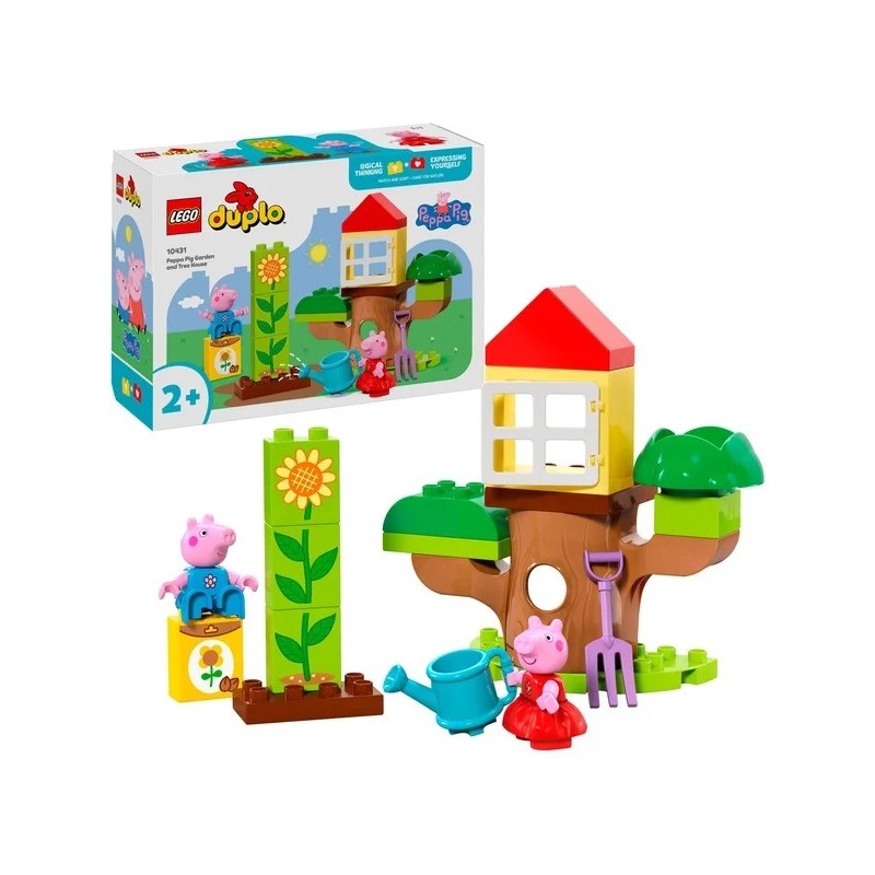 Peppas Garten mit Baumhaus