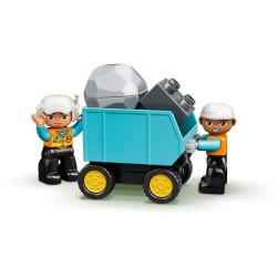 Bagger und Laster