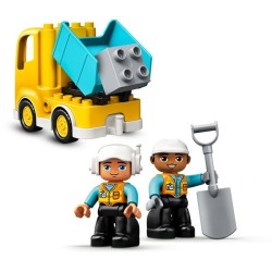 Bagger und Laster