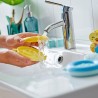 Badewannenspaß: Schwimmender Tierzug