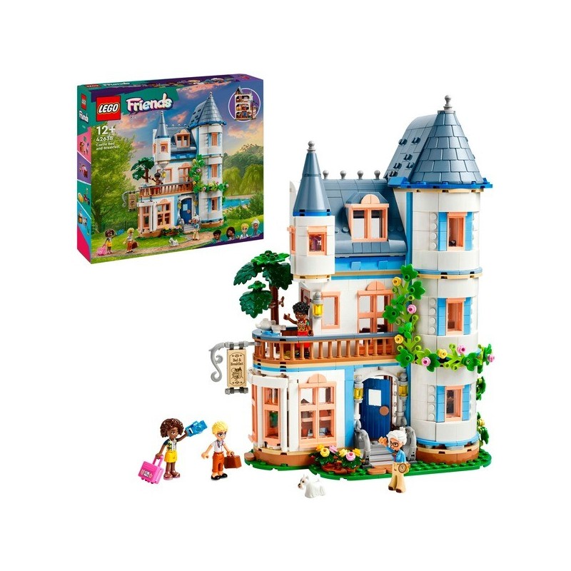 Burg mit Ferienunterkunft
