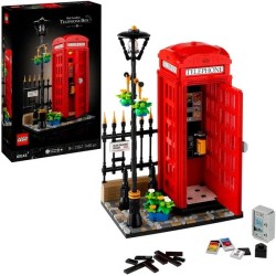 Rote Londoner Telefonzelle