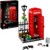 Rote Londoner Telefonzelle