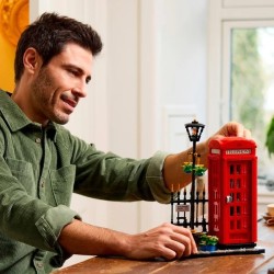 Rote Londoner Telefonzelle