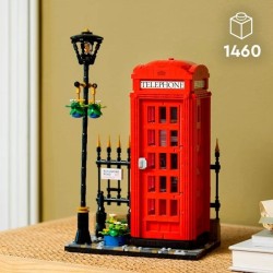 Rote Londoner Telefonzelle