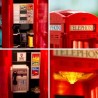 Rote Londoner Telefonzelle