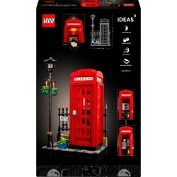 Rote Londoner Telefonzelle