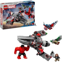 Showdown zwischen Captain America und Red Hulk