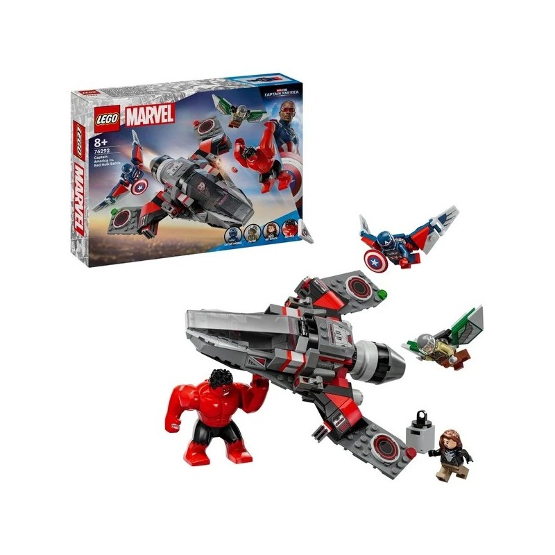 Showdown zwischen Captain America und Red Hulk