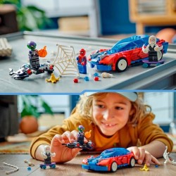 Spider-Mans Rennauto & Venom Green Goblin