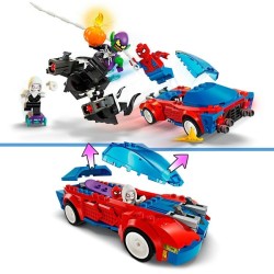 Spider-Mans Rennauto & Venom Green Goblin