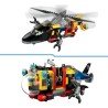 Kombinationsset mit Hubschrauber, Löschauto und U-Boot