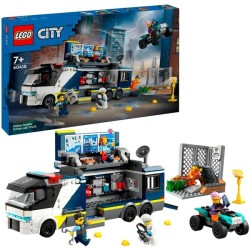 Polizeitruck mit Labor