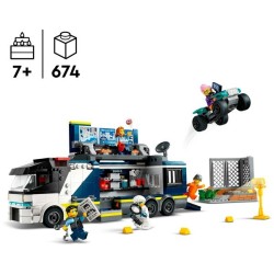 Polizeitruck mit Labor