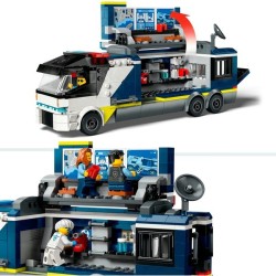 Polizeitruck mit Labor