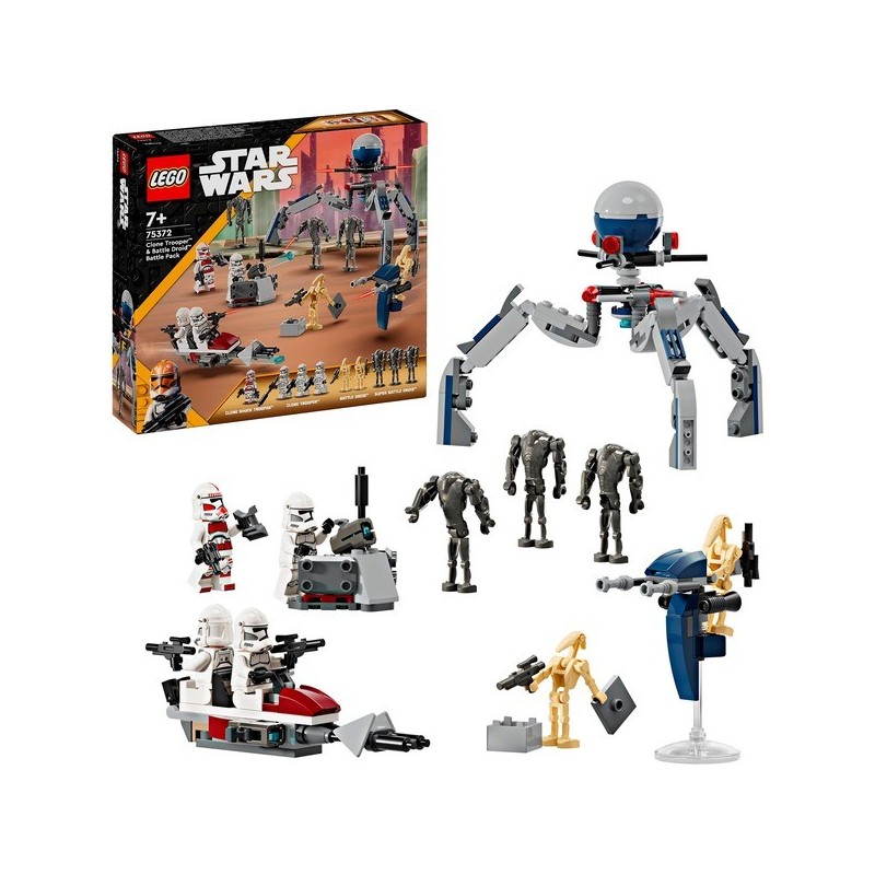 Clone Trooper & Battle Droid Battle Pack