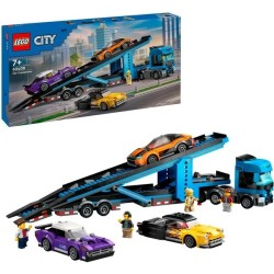 Autotransporter mit Sportwagen