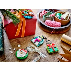 Verschiedene Christbaumanhänger