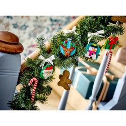 Verschiedene Christbaumanhänger