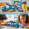 Autotransporter mit Sportwagen