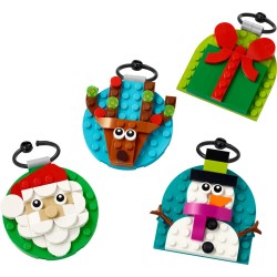 Verschiedene Christbaumanhänger