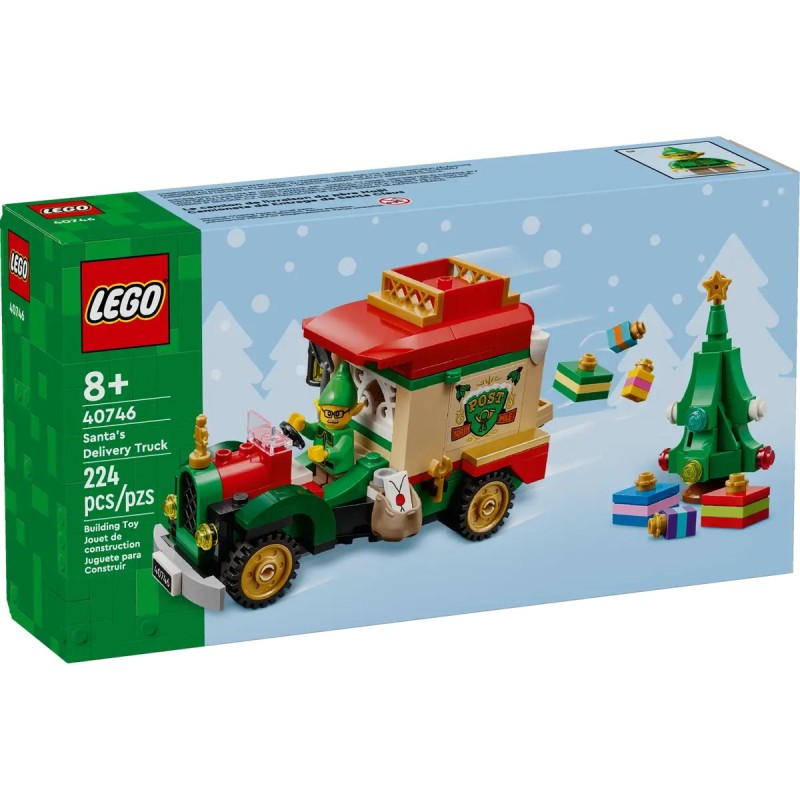 Lieferwagen des Weihnachtsmann