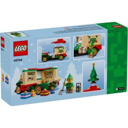 Lieferwagen des Weihnachtsmann