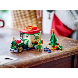 Lieferwagen des Weihnachtsmann