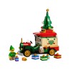 Lieferwagen des Weihnachtsmann