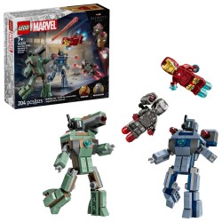 Iron Man & War Machine vs. Hammer-Drohnen