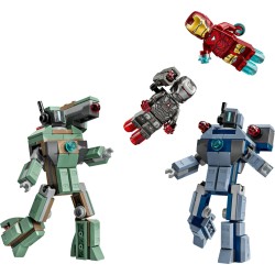 Iron Man & War Machine vs. Hammer-Drohnen