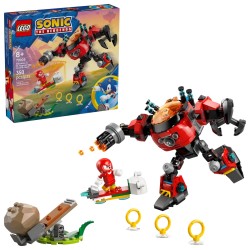 Knuckles vs. Dr. Eggmans Egg Crusher Mech